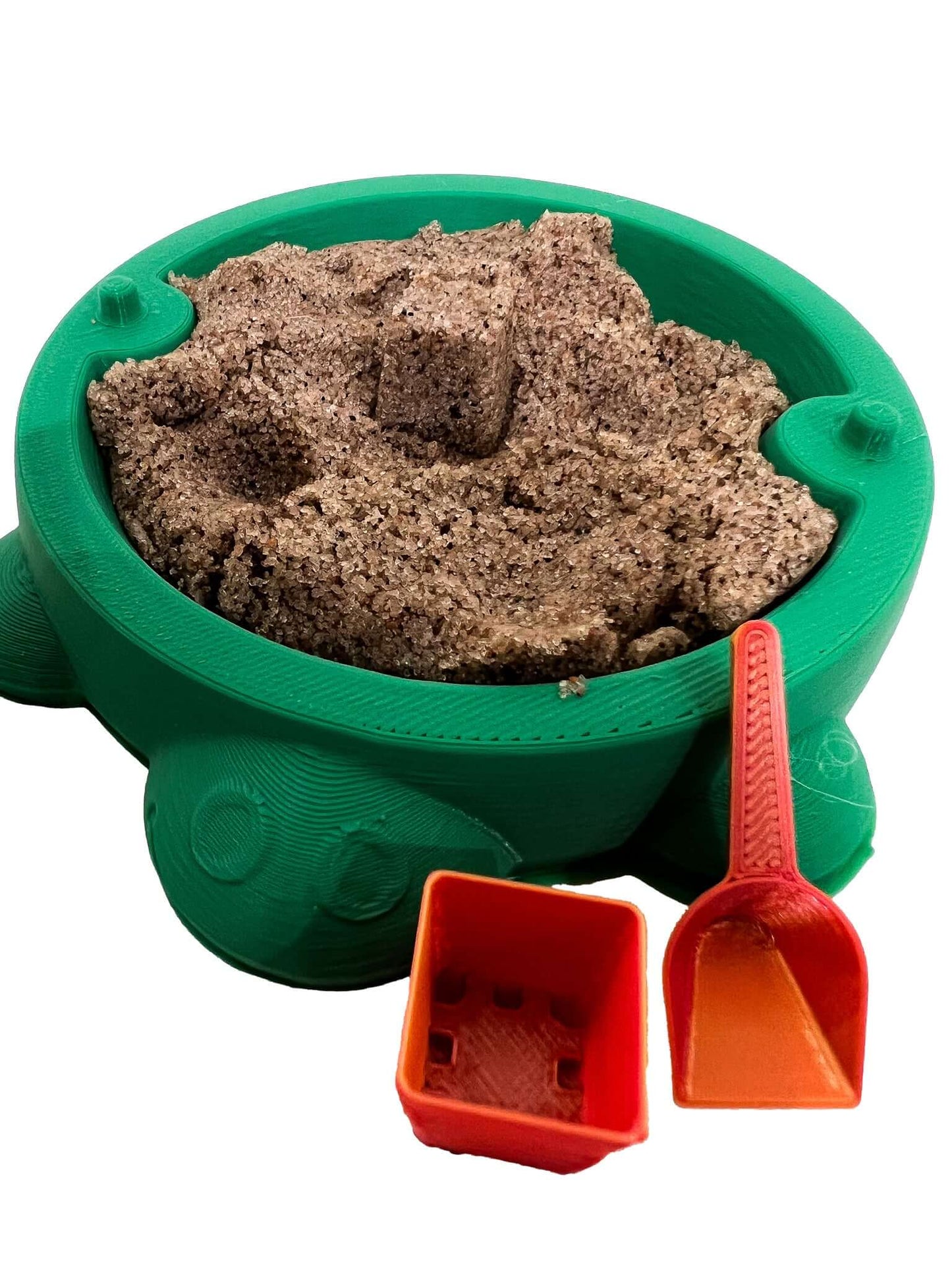 3D Printed Desktop Sandbox - MiniTurtle Sandbox Replica | Aluminum Unicorn