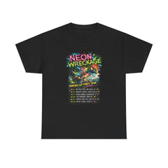 Neon Wreckage Tour Tee - Unisex Heavy Cotton