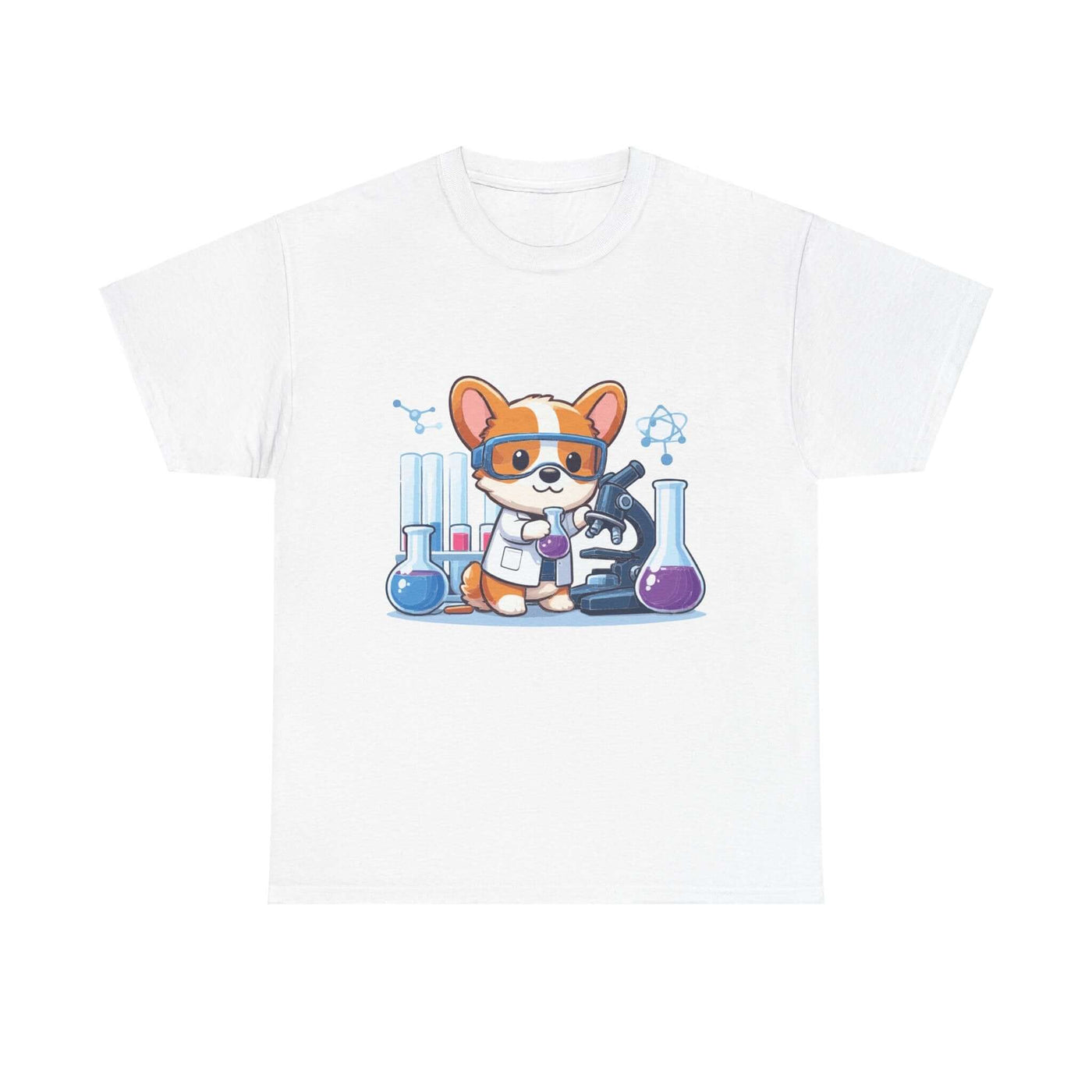 Corgi Science - Unisex Heavy Cotton Tee