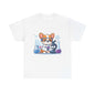Corgi Science - Unisex Heavy Cotton Tee