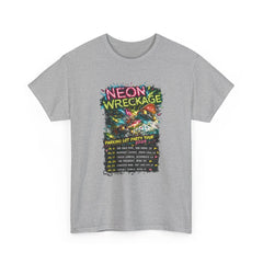 Neon Wreckage Tour Tee - Unisex Heavy Cotton