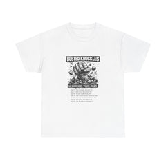 Busted Knuckles Tour Tee - Unisex Heavy Cotton