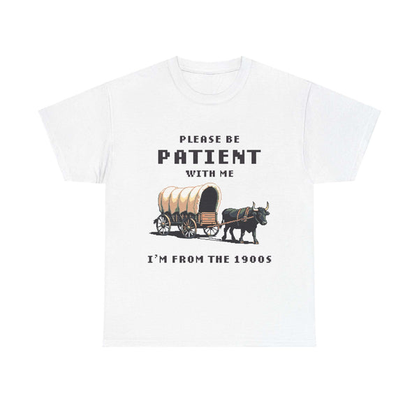 I'm from the 1900s Retro Charm: Vintage-Inspired Tee