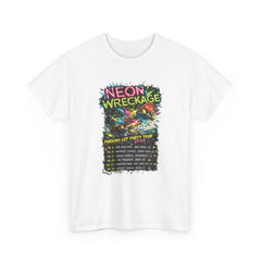 Neon Wreckage Tour Tee - Unisex Heavy Cotton