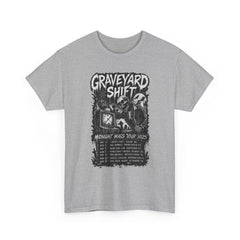 Graveyard Shift Tour Tee - Unisex Heavy Cotton