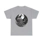 Cthulhu and Cat - Unisex Heavy Cotton Tee