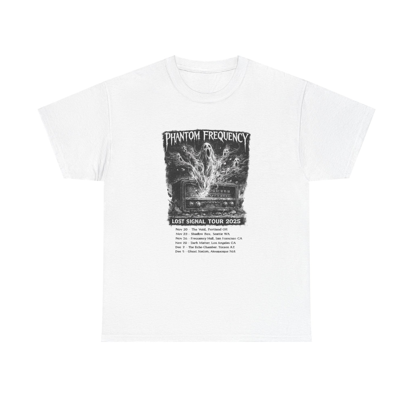 Phantom Frequency Tour Tee - Unisex Heavy Cotton