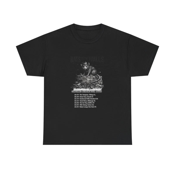 Rats In The Walls Tour Tee - Unisex Heavy Cotton
