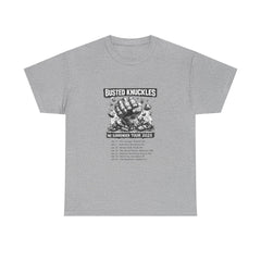 Busted Knuckles Tour Tee - Unisex Heavy Cotton